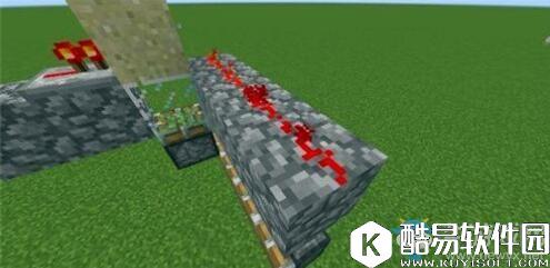 我的世界手游版自动收瓜机制作方法