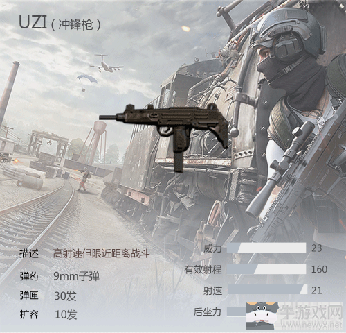 荒野行动uzi解析
