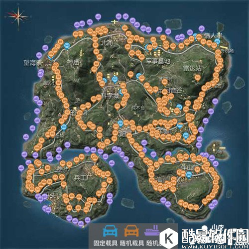 cf荒岛特训资源点一览 荒岛特训资源点汇总