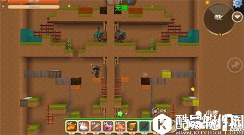 迷你世界冰火人地图分享 酷跑地图介绍