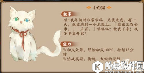 阴阳师小白猫怎么样 小白猫获得攻略