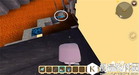 迷你世界如何挖岩浆中的蓝钻石 迷你世界挖矿技巧