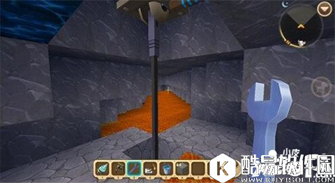 迷你世界如何挖岩浆中的蓝钻石 迷你世界挖矿技巧