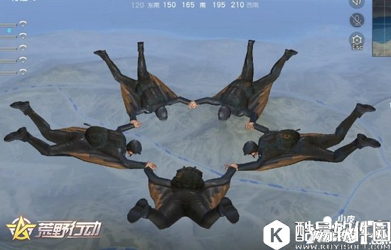 荒野行动多人跳伞地点推荐 多人跳伞跳哪好