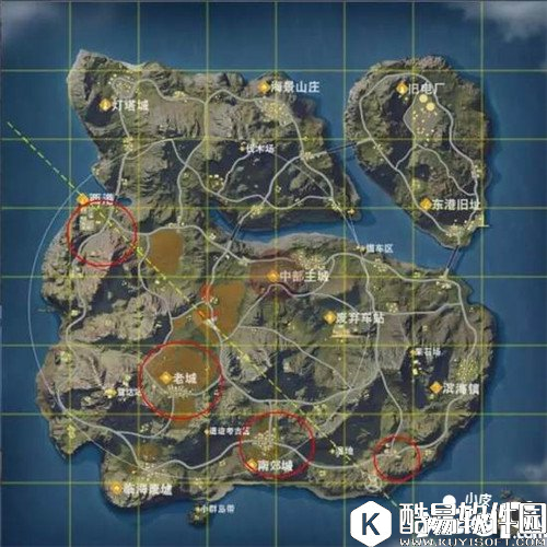 荒野行动直升机航线路径分析 离吃鸡更近一步