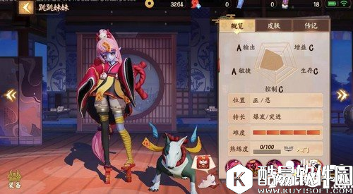 决战平安京跳跳妹妹技能有哪些 跳跳妹妹技能详解