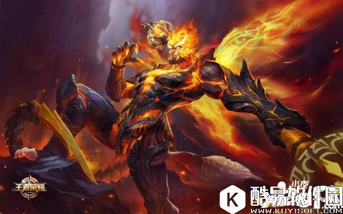 王者荣耀地狱火图片预览 孙悟空地狱火皮肤特效
