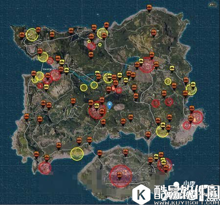 绝地求生全军出击刷车点有哪几个 绝地求生全军出击刷车点汇总