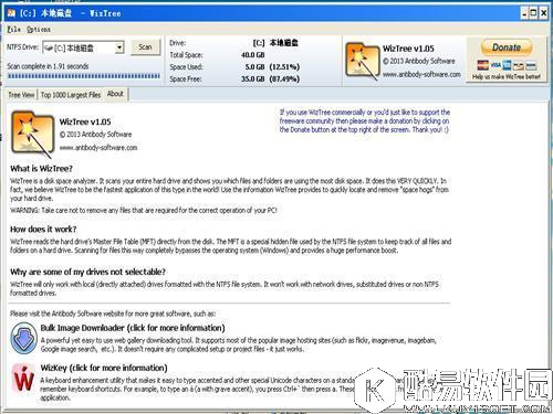 WizTree中文版V3.1.8.0官方版