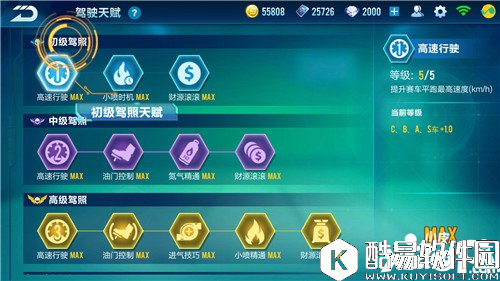 QQ飞车驾驶天赋介绍 QQ飞车驾驶天赋加点