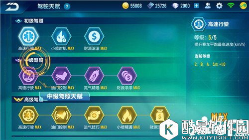 QQ飞车驾驶天赋介绍 QQ飞车驾驶天赋加点